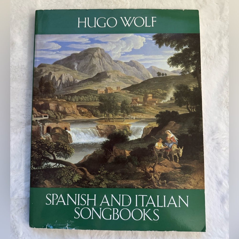 Dover Publications Hugo Wolf 1860-1903 Spanish & Italian Songbooks Voice/Piano